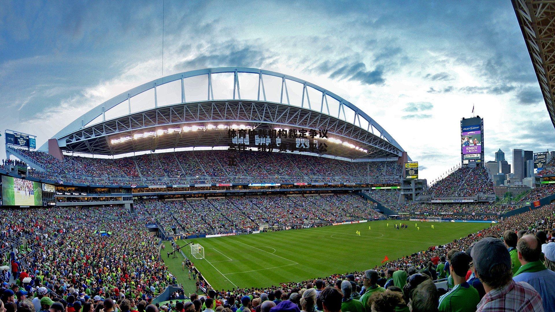 体育仲裁机构裁定争议案件，维护赛事公平公正